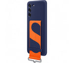 Husa Galaxy S21 FE 5G (G990), Originala, Samsung, Strap, Bleumarin