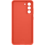 Husa Galaxy S21 FE, Originala Samsung, Silicone Cover, Coral