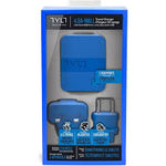 Incarcator de Retea Universal TYLT Travel Charger Duo USB Port 4800 mAh - Albastru