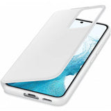 Husa Galaxy S22 S901, Originala Samsung, Smart Clear View Cover, White