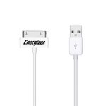 Cablu date / incarcare Energizer pentru iPhone 4/4s, 1m