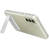 Husa Galaxy S21 FE, Originala Samsung, Clear Standing Cover, Transparent