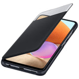 Husa Galaxy A32 (LTE) A325, Originala Samsung, Smart S View Wallet Cover, Black