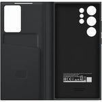 Husa Galaxy S23 Ultra, Originala Samsung, Smart View Wallet Case, Black