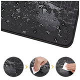 Mousepad profesional, Harta Lumii, 90 X 40 cm, Negru