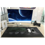 Mousepad profesional, Harta Lumii, 90 X 40 cm, Negru