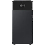 Husa Galaxy A32 (LTE) A325, Originala Samsung, Smart S View Wallet Cover, Black