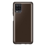Husa Galaxy A12 / M12, Originala Samsung, Clear Cover, Black