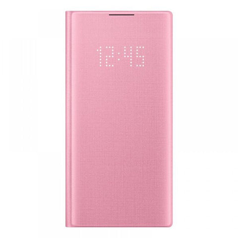 Husa Galaxy Note 10, Originala Samsung, LED View, Pink