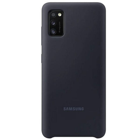 Husa Galaxy A41, Originala Samsung, Cover Silicone, Negru