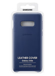 Husa Galaxy S10e Originala Samsung, Leather Cover, Bleumarin