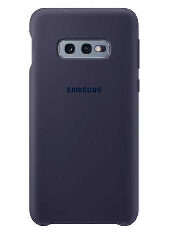 Husa Galaxy S10e Originala Samsung, Silicone Cover, Bleumarin