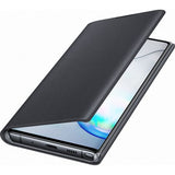 Husa Galaxy Note 10 / Note 10 5G, Originala Samsung, tip Book, LED View Cover, Neagra