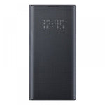 Husa Galaxy Note 10 / Note 10 5G, Originala Samsung, tip Book, LED View Cover, Neagra