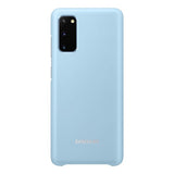 Husa Galaxy S20, Originala Samsung, LED Cover, Sky Blue
