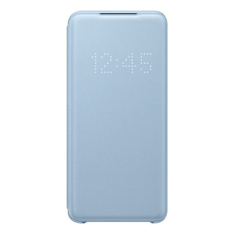 Husa Galaxy S20, Originala Samsung LED View Cover, Sky Blue