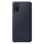 Husa Galaxy A41, Originala Samsung, S-View Wallet Cover, Neagra