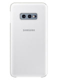 Husa Galaxy S10e, Originala Samsung, Tip Carte, Led, Alb
