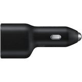 Incarcator Auto Original Samsung, Dual USB Port Fast Car Charge, 1 x USB (15W), 1 x Type-C (25W), Negru