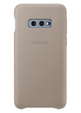 Husa Galaxy S10e Originala Samsung, Leather Cover, Gri