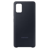 Husa Galaxy A51, Originala Samsung, Silicone Cover, Negru
