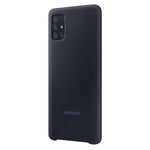 Husa Galaxy A51, Originala Samsung, Silicone Cover, Negru
