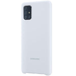 Husa Galaxy A71, Originala Samsung, Silicon, Silver