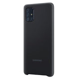 Husa Galaxy A71, Originala Samsung, Silicon, Negru