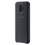 Husa Originala flip Wallet Samsung Galaxy A6 (2018), Negru