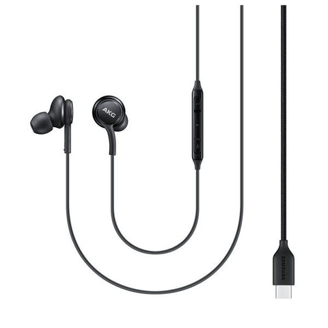 Casti in-ear Originale Samsung, Type-C, EO-IC100BBEGEU, AKG, Blister, Negru