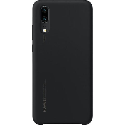 Husa P20, Originala Huawei, Silicon Case, Negru