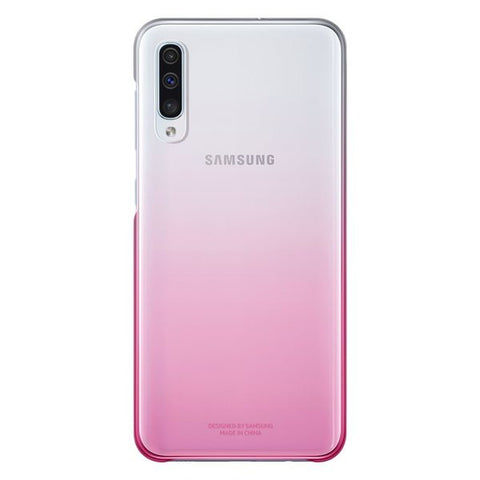 Husa Galaxy A50 (2019), Originala Samsung, Gradation Cover, Pink