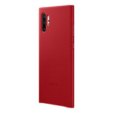 Husa Galaxy Note 10+ (Plus) / Note 10+ (Plus) 5G, Originala Samsung, Leather Cover, Rosu