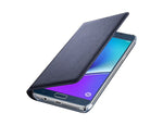 Husa Originala Samsung Flip Wallet Cover pentru Galaxy Note 5, EF-WN920PBEGWW - Bleumarin
