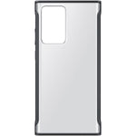 Husa Galaxy Note 20 Ultra (N985), Originala Samsung, Clear Protective Cover, Neagra